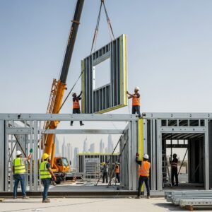 Prefab House Installation Dubai
