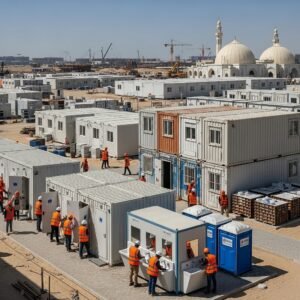 Site Prefabricated Office Containers for Construction