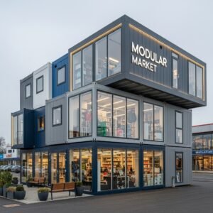 prefabricated retail buildings