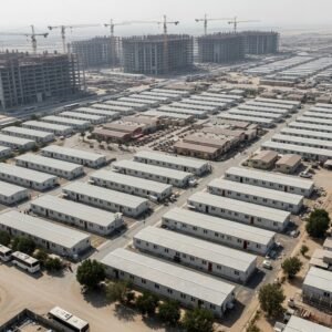 Prefab Houses for Labour Camps Dubai