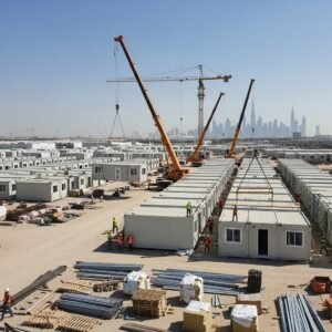Prefab Houses for Labour Camps Dubai