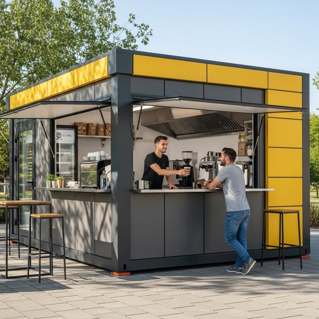 Prefabricated Retail Buildings 