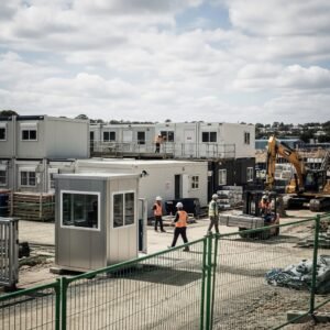 Aluminium Cladding Security Cabins