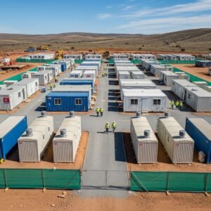 Portable Ablution Units for Large Construction Sites