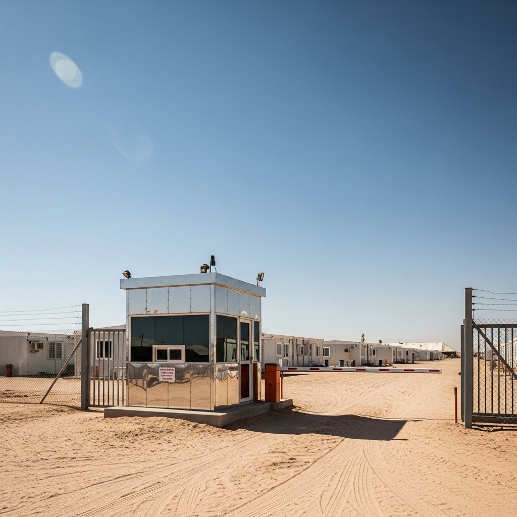 Aluminium Cladding Security Cabins