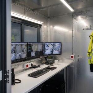 Aluminium Cladding Security Cabins
