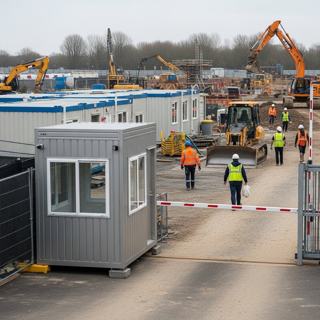 Aluminium Cladding Security Cabins