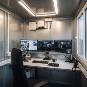 Aluminium Cladding Security Cabins