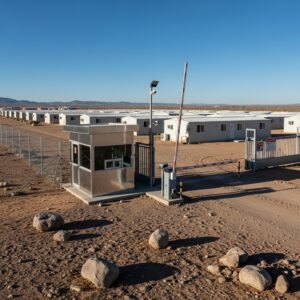 Aluminium Cladding Security Cabins