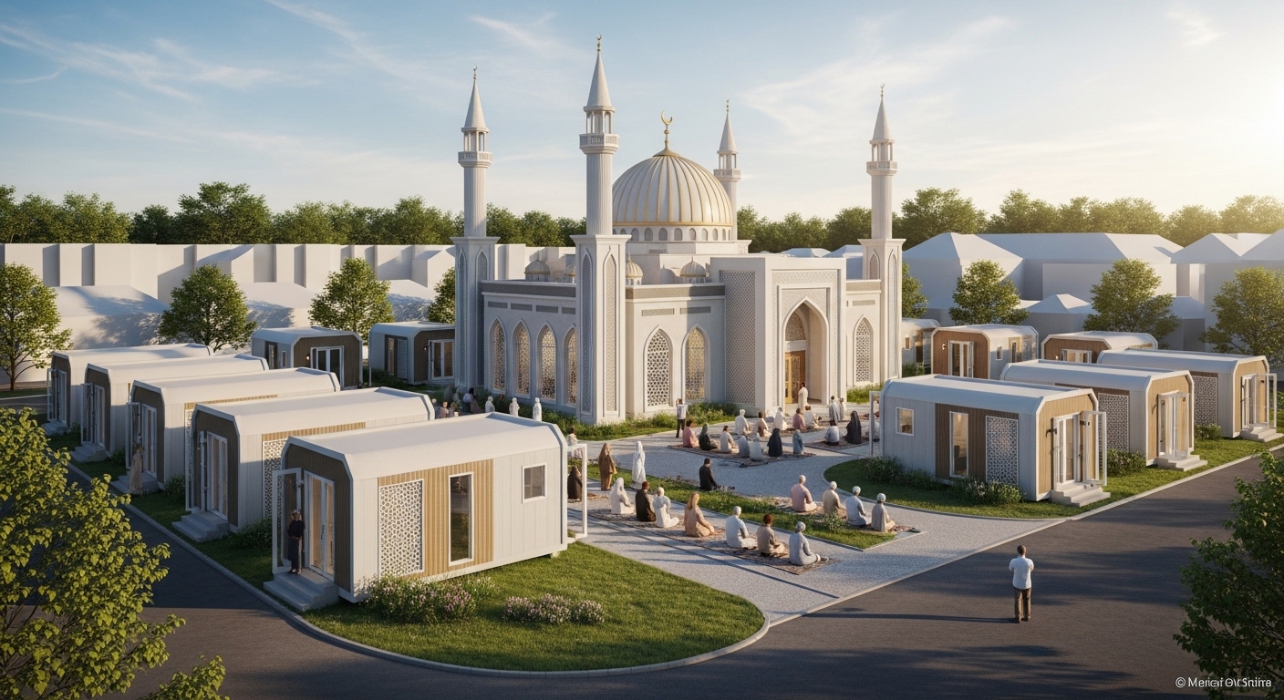 Prefab Masjids Modular Mosque Installation Structures